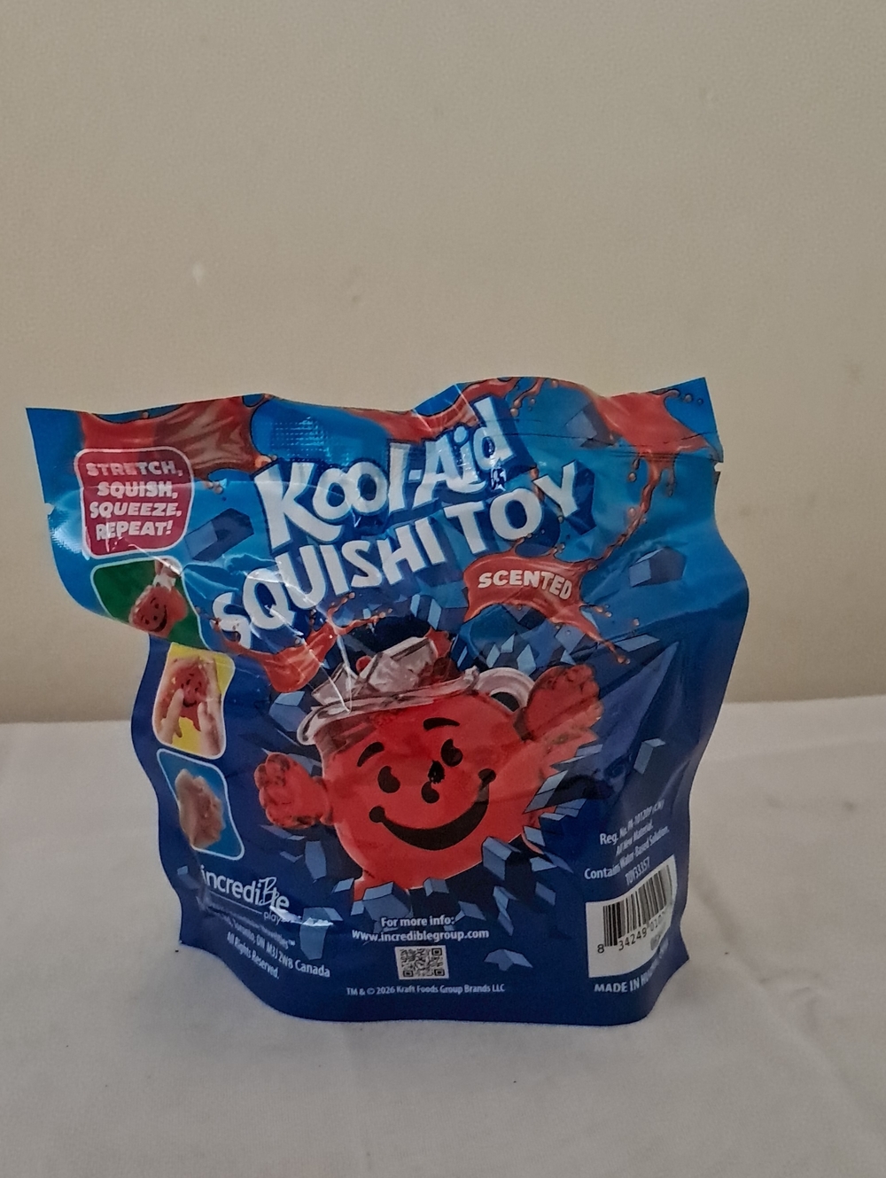 Scented Red Squish Toy - Kids Sensory Squeeze Fun